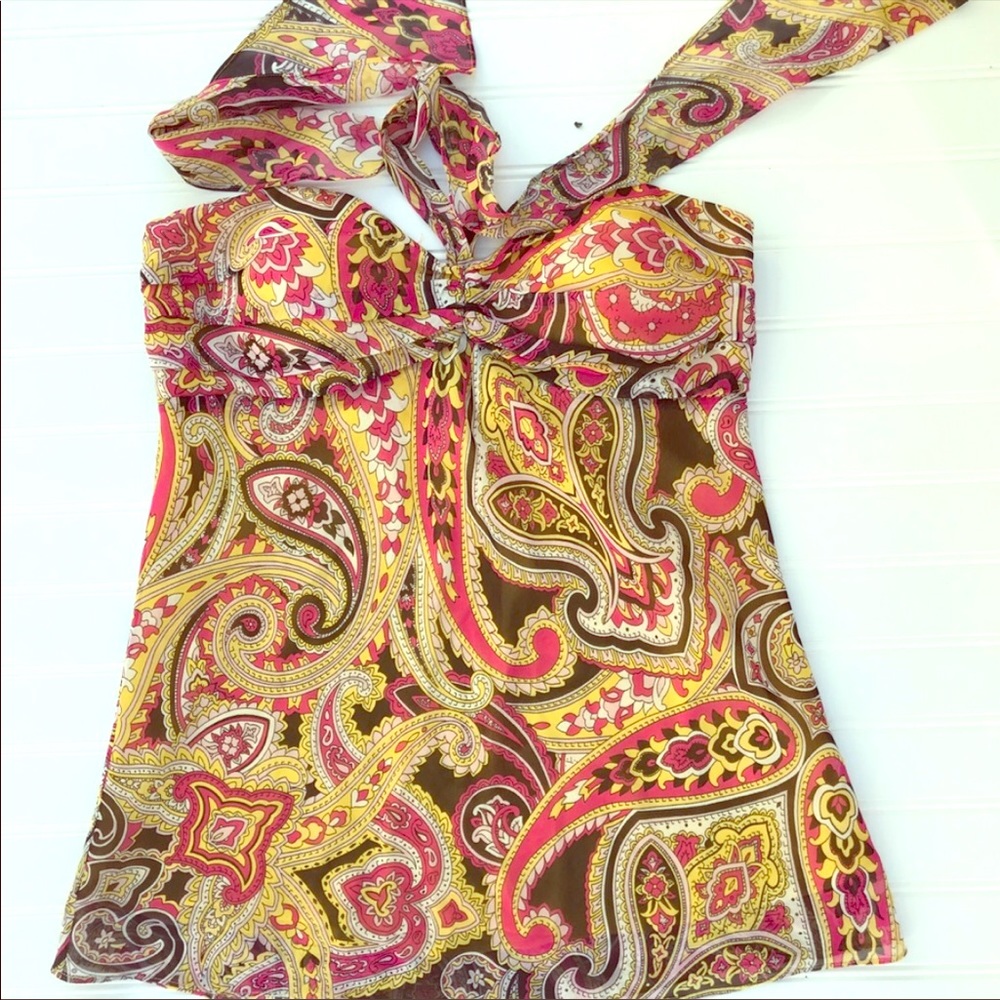 INC beautiful halter top size 8